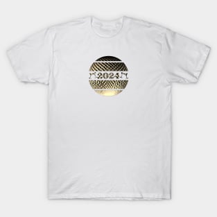 2024 in gold T-Shirt